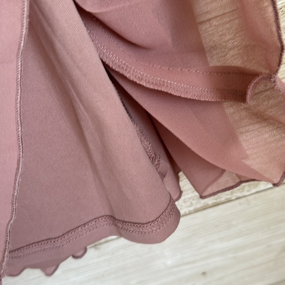 Aakaa Pleated Maxi Skirt - Mauve Sz Medium - Picture 11 of 11